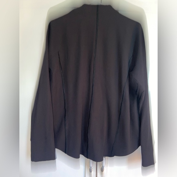 Athleta Black Utility Jacket Sleek Performance Design - Picture 5 of 8